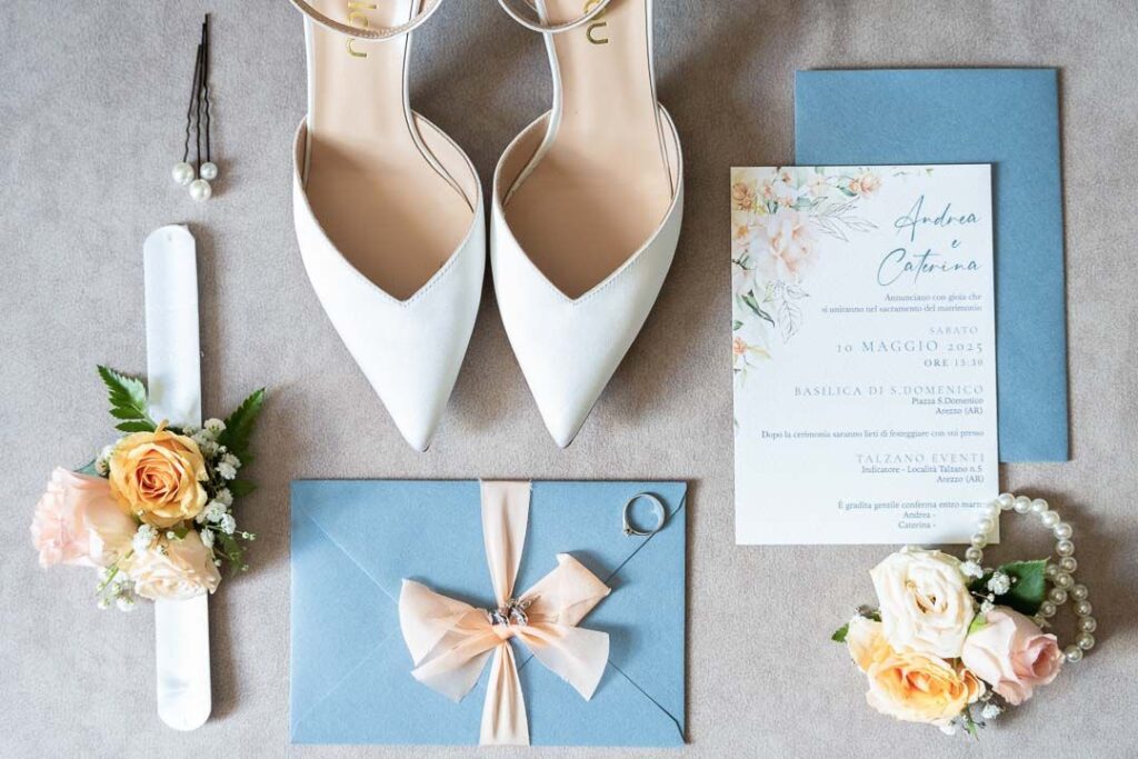 coordinato grafico partecipazioni matrimonio elegante